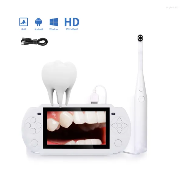 Ispezione orale dentale portatile Rilevatore intraoralTeeth con interfaccia USB da 4,3 