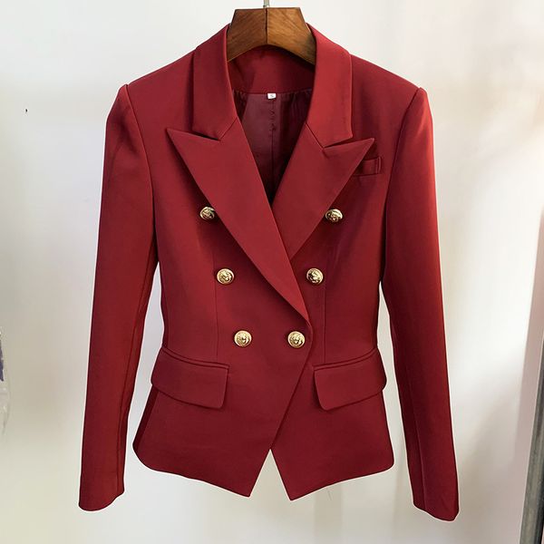 C1036 Ternos Femininos Blazers Tide Marca Retro Macacões Casuais de Alta Qualidade ootdstyle Designer retrô couture fashionista visual pronto para o escritório Tamanho da roupa S-2XL