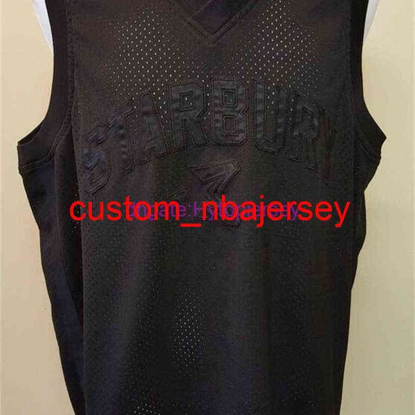 New Starbury Stephon Marbury # 3 Steve Barry bck cucita maglia da basket maglie da basket