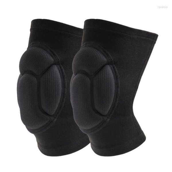 Calzini da donna Calze Ginocchiera protettiva unisex Comodo cuscino in spugna addensata antiscivolo per danza Ciclismo Pallavolo Arrampicata