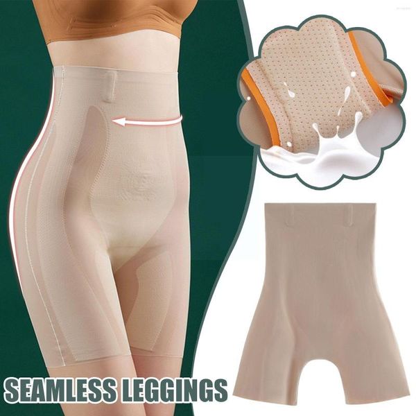 Gürtel Hohe Taille Hüfte Lift Shorts Hosen Frauen Trainer Shapewear Höschen Sicherheit Bauch Abnehmen Körper Nahtlose Flache K6V0