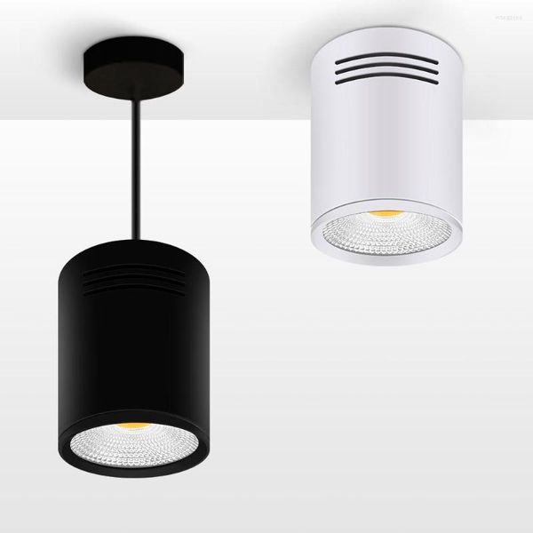 Lampade a sospensione Lampada a sospensione semplice Lampada a cavo a led Lampada da soffitto montata ad alta luminosità 3W 7W 10W per soggiorno Foyer