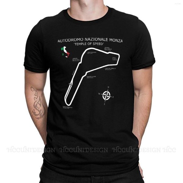 T-shirt da uomo Nazionale Monza T-shirt in cotone con stampa Camiseta Hombre Ayrton Senna Uomo Fashion Streetwear Camicia per adulti