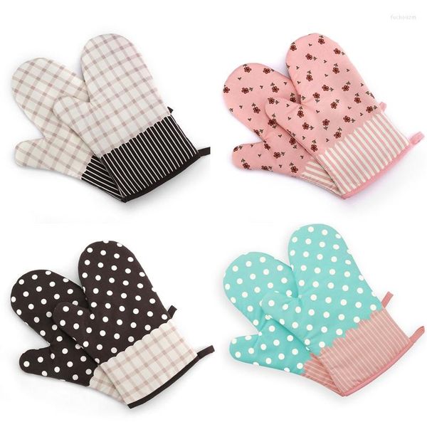 Печь Mitts 1pc Gloves Микроволновый выпечка антипрокладки для изоляции инструментов инструменты шеф-повара кухонные аксессуары