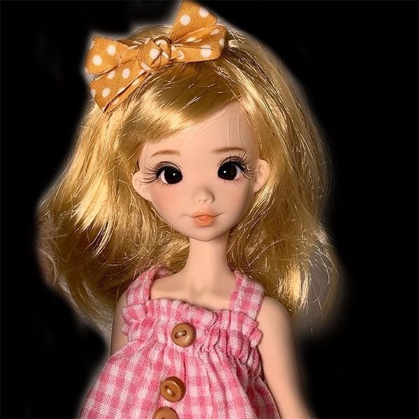 Dolls Gaobjd1 6 boneca Momonita Nena Momoni Russian Girl Beautiful Fashion Birthday Christmas Present para 220912