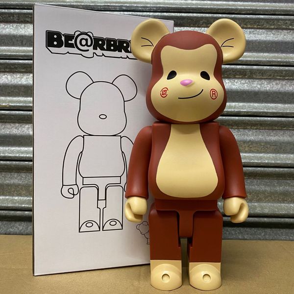 NOVAS 400% Figuras de brinquedo de ação de Bearbrick 28cm Edison Chen Clot Coleção Limitada Acessórios de moda Medicom Toys
