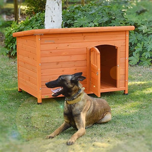 Cenéis de canils cães de madeira maciça canis ao ar livre protetor solar cães cães casas de jardim interno gatos gatos ninho moda moda de luxo cághe crague sala de cachorro 220912