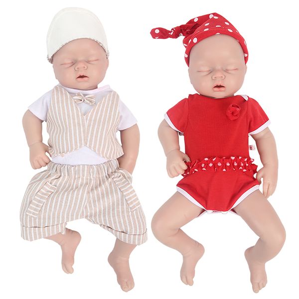 Dolls Ivita WG1553 50cm 3 14kg 100 Corpo completo Reborn Baby Doll Brinquedos realistas com chupeta para crianças Presente de Natal 220912