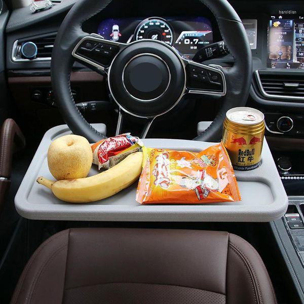 Getränkehalter Auto Schreibtisch Kaffee Laptop Computer Tisch Lenkrad Universal Tragbare Essen Arbeit Sitz Tablett Auto Zubehör