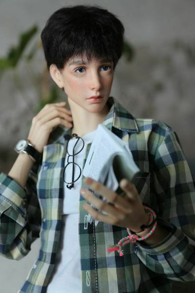 Куклы 1 4 BJD SD Красивая кукла для мальчика Арсена 44 см. Резиновая седла