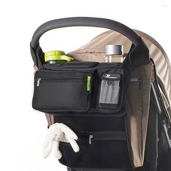 Aufbewahrungstaschen, große Kapazität, für Kinderwagen, Outdoor, faltbarer Rucksack, Auto-Tasche, Organizer zum Aufhängen für Mutterpflege