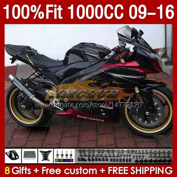 Injektionsbacardi Batsverkleidungen für Suzuki GSXR 1000 CC K9 GSXR1000 2009 2012 2012 2012 2014 2015 2016 151no.85 K 9 1000cc GSXR-1000 09 10 11 12 13 14 16 OEM-Ausstattung