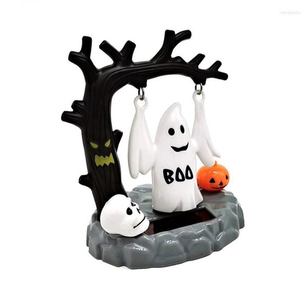 Decorazioni per interni mini bambola solare bambola per salvamento energetico ornamento da ballo di ballo di halloween scrivania da ufficio decorazione per la casa