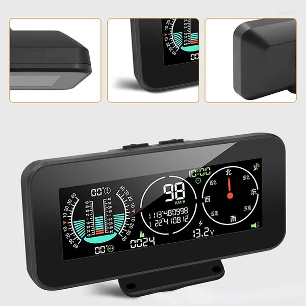 Outdoor-Gadgets Campingaktivitäten Auto Kompass Tachometer GPS Digital Neigungsmesser Auto Offroad-Zubehör