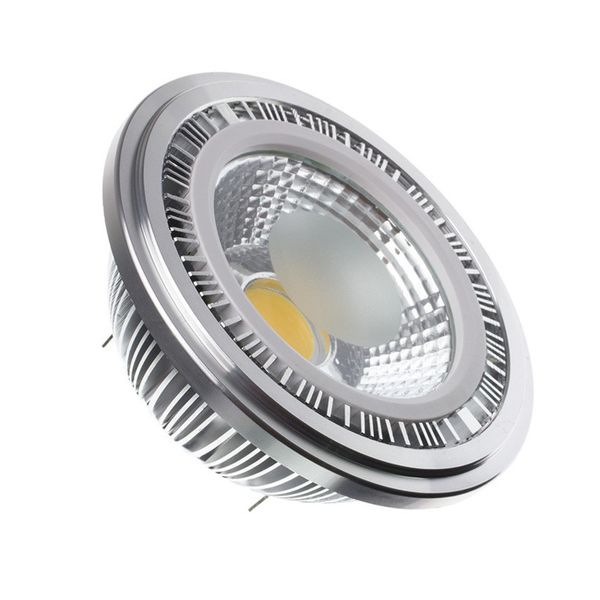 AR111 QR111 Светодиодный свет GU10 Светодиод COB Spotlight 12W 90-100LM/W G53 AC110V/240V DC12V Лампа высокое качество 2 года гарантия