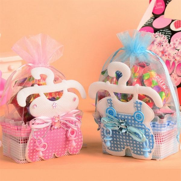 Confezione regalo 12 pezzi Baby Shower Candy Sacchetti regalo Articoli per feste per eventi Decorazione Cute Kid Paper Battesimo Bomboniere Regalo Borsa dolce compleanno 220913