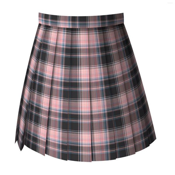 Kleidungssets Schulmädchen Cosplay Plaid JK Rock Uniform Swing A Line