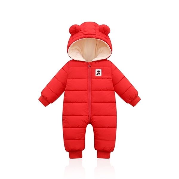 Strampler LZH Herbst Winter Kleidung geboren Baby Jungen Dicke Baumwolle Overall Für Baby Mädchen Mit Kapuze Strampler Infant Weihnachten Kostüme 312M 220913