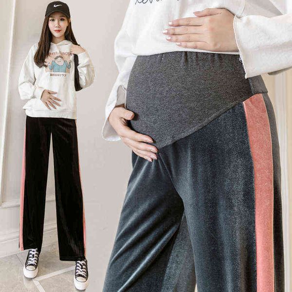 Hamile Kadınlar İçin Uyku Salonu Giysileri Annelik Pantolon J220823