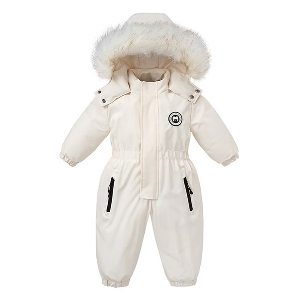 Strampler obrn Kleidung Winter Infant Baby Strampler Für Baby Mädchen Jungen Warme Baumwolle Mit Kapuze Overall Kinder Overalls Für Kinder 25T TZ489 220913