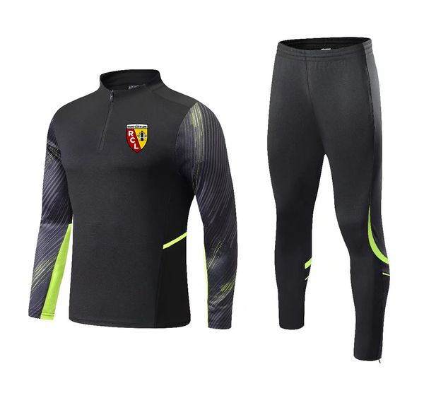 Tute da uomo Tute da uomo Tute da uomo Kit per bambini Tuta da allenamento per calcio per bambini adulti Mezza cerniera Set di abbigliamento sportivo Calcio