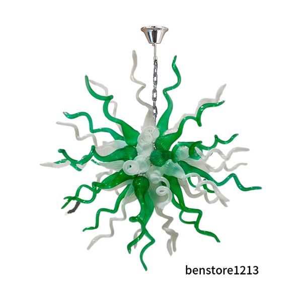 Moderne Pendelleuchten, schickes Kronleuchter-Licht aus mundgeblasenem Glas, geschicktes Design, Borosilikat-LED-Lampen, Beleuchtung für Wohnzwecke, kleine farbige Hängeleuchte LR1481