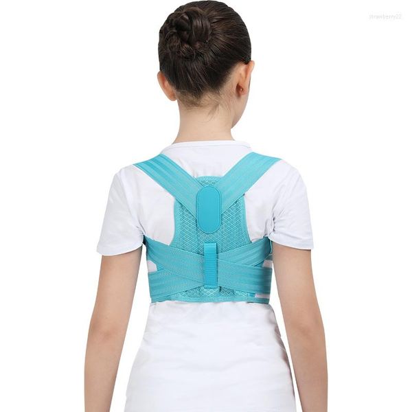 Vestes pour hommes Réglable Enfants Posture Correcteur Retour Ceinture De Soutien Enfants Corset Orthopédique Pour La Colonne Vertébrale Lombaire Épaule Bretelles Santé