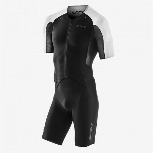 Erkeklerin izleri orca erkekler yarış dergisi triatlon bisiklet forması seti bisiklet takım elbise derisi maillot ciclismo bisiklet spor yüzme runing runing kıyafeti 220914