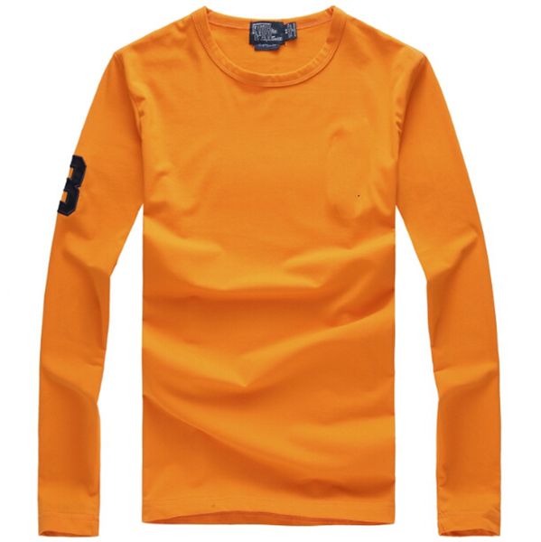 Großhandelspaketpost 2184 Stück neue Poloshirts im Herbst und Winter Europa und Amerika Herren langärmelige lässige Baumwolle große Modepullover Pullover S-2XL