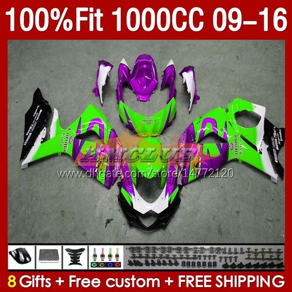 OEM Purple Stock Sagrings для Suzuki GSXR1000 K9 GSXR-1000 09 10 11 12 2013 2014 2015 2016 151NO.179 GSXR 1000 CC 1000CC 2009 2011 2012 13 14 15 16 16