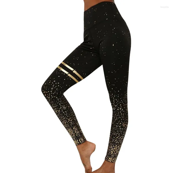 Pantaloni da corsa Donna Sport Fitness Legging Vita alta Femme Energy Fat Control Running Leggings push-up Yoga da donna Ciclismo