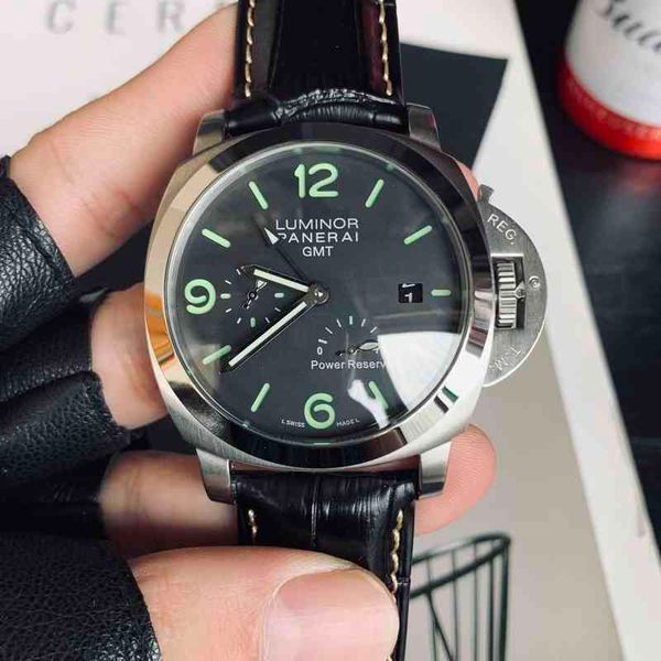 Schweizer Uhr Pangnahai Business Freizeit Sport Super leuchtende vollautomatische mechanische Armbanduhr