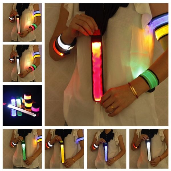 LED-Leuchtarmband Party Favor Outdoor-Sport-Lumineszenzarmband Leuchtarmband T9I002076