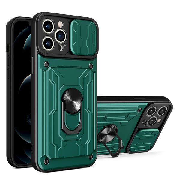 Casos de telefone para iPhone 14 13 12 11 Plus Pro Xr x Xs Max 6 7 8 Plus com PCTPU 2 camadas de cobertura total Proteção de proteção Câmera de proteção Tolinha