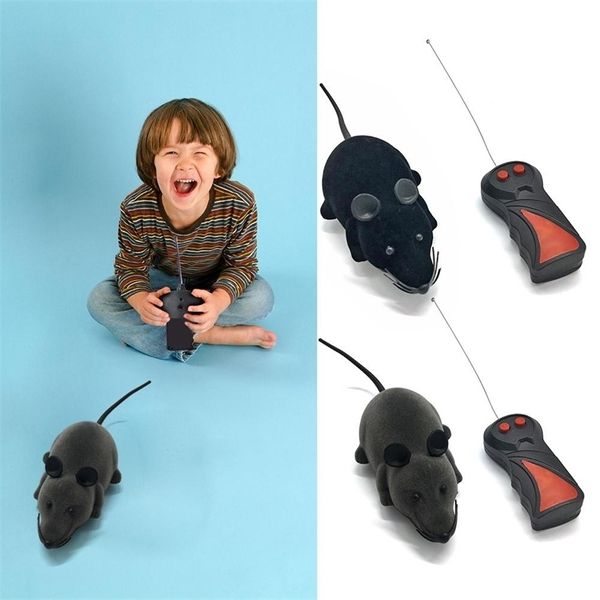 ElectricRC Tiere Maus Spielzeug Drahtlose RC Mäuse Katze Spielzeug Fernbedienung Falsche Maus Neuheit RC Katze Lustige Spielen Maus Spielzeug für Katzen Drop 220914