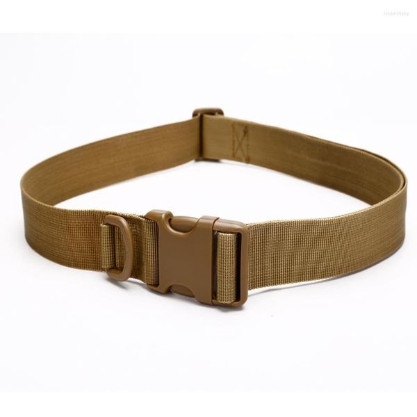 Apoio da cintura Tactical Belt Strap Strap Strap Men da cintura do exército de combate militar resgate correias esportivas ao ar livre