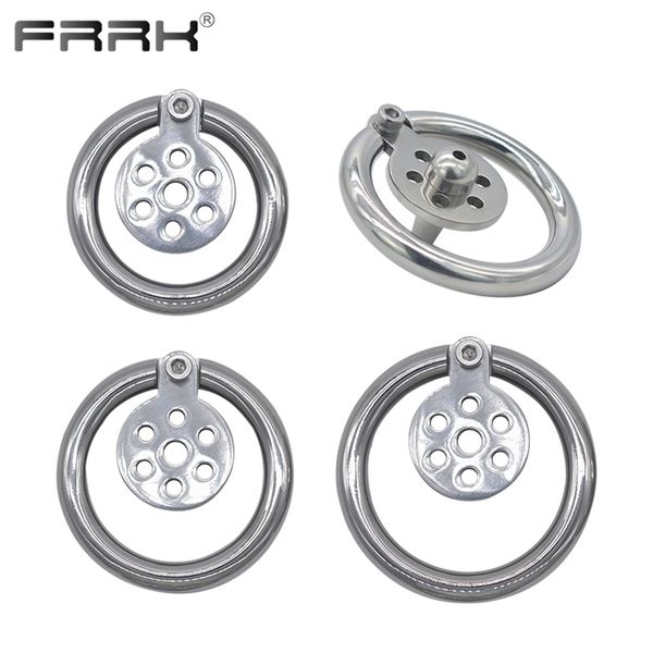 Cockrings frrk 30mm küçük paslanmaz çelik erkek iffet cihazı hafif horoz kafesi sıkı penis halkaları esaret seks oyuncakları dükkanı 220914