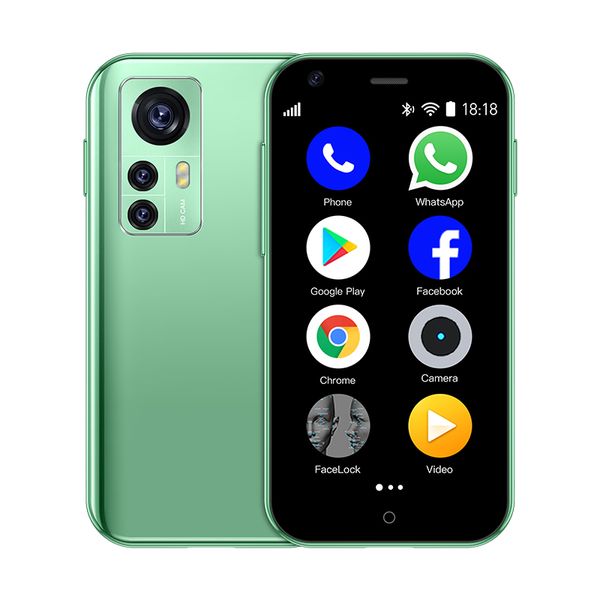 Original Wifi Bluetooth Celular Mini Slim Celulares Android Pequenos Celulares de Bolso Touch Display O Menor do Mundo 3G Wcdma Whatsapp Smartphones Desbloqueado Barato