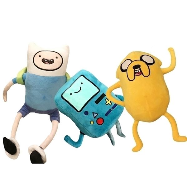 Plüschpuppen Plüschtiere Finn Jake Puppe Weiche Stofftierpuppen Kinder Geburtstagsgeschenke Partydekoration 220913