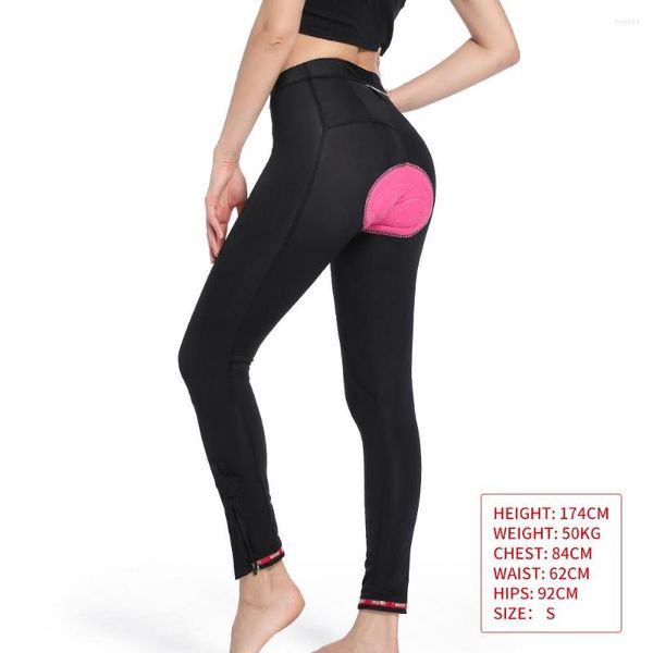 Pantaloni da corsa WOSAWE Pantaloncini intimi anti-ciclismo da donna Pantaloncini MTB anti-sudore 3D antiscivolo per bicicletta