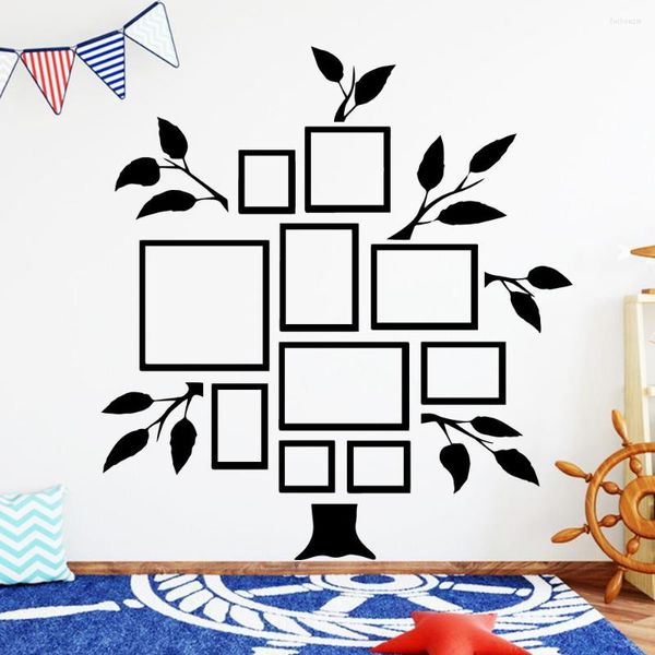 Wandaufkleber, niedlicher Erinnerungsbaum, abnehmbar, PVC, für Baby- und Kinderzimmer, Dekor, Hintergrund, Kunstaufkleber