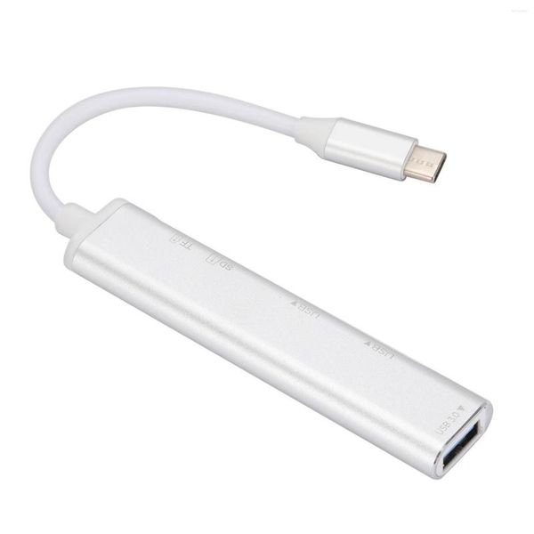 DONGLE DE DONGLE USB PORTULHO PORTÁVEL COM 3,0 5 GBPS de alumínio SD/TF Card Reader 5 em 1 para PC Laptop Office Home