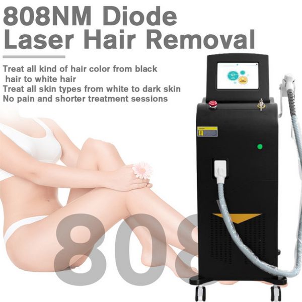 Ледяной лазер CE Platinum 808 Diode Laser 808 нм диодное лазерное лазерное снятие волос Цена на продажу