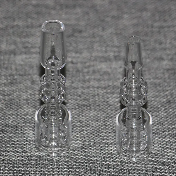 Rauchen 10mm 14mm Quarz Nagelspitze Mini NC Kits Quarz Banger Nägel für Glas Wasserbongs Rohre Dab Bohrinseln