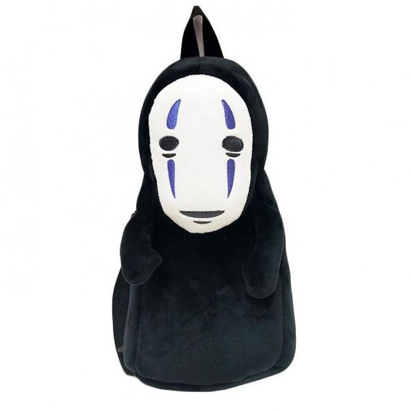 Плюшевые рюкзаки Studio Ghibli Spinated Off Face Man Doll Creative рюкзак детей взрослые милая сумка 220915