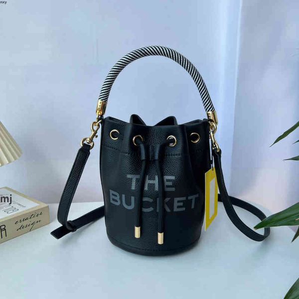 Abendtasche Marc Einkaufstasche Designertaschen MJ Bucket Umhängetasche Damen Leder Schulterhand