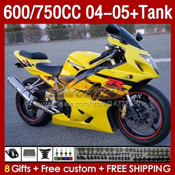 OEM-Verkleidungstank für Suzuki GSXR600 750CC GSXR-750 K4 GSX-R600 04–05 153Nr