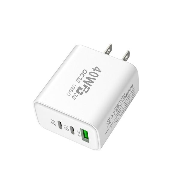 40 Вт PD Адаптер USB Wall Eu US Plugf