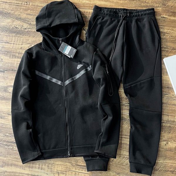 Мужские спортивные костюмы Tech Fleece Hoodies Спортивный костюм Дизайнерская спортивная одежда Брюки Женщины Мужчины Повседневные спортивные костюмы на молнии Брендовые спортивные штаны Костюмы Пуловерная куртка 165