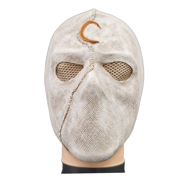 M￡scaras de festa Movie Moon Knight Face Mask Helmet Comics Halloween Mask Moon Knight Cosplay M￡scara Acess￳rios 220915